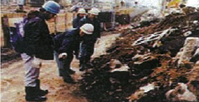 1995年1月 阪神・淡路大震災での活動